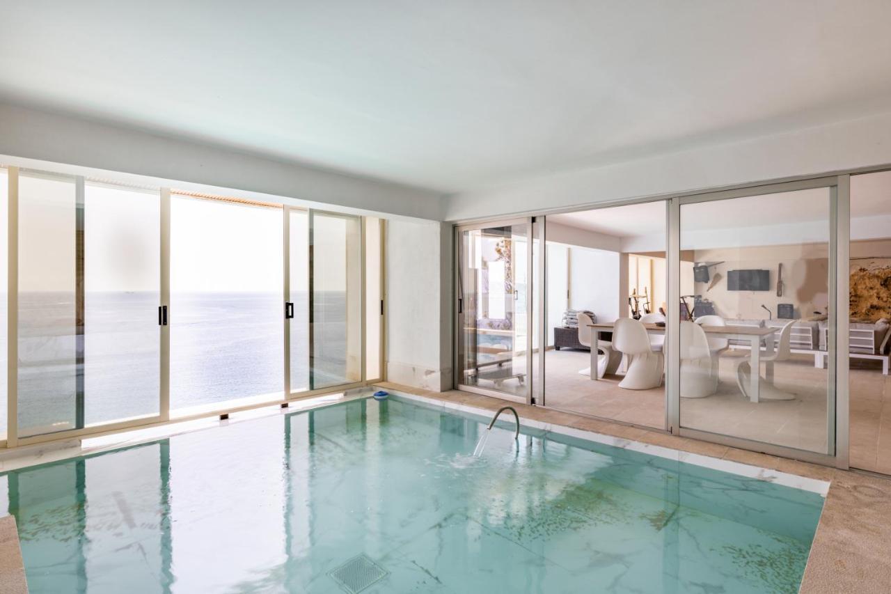 Exclusive Seafront Villa,Private Pool,Gym,Bbq El Toro  Kültér fotó