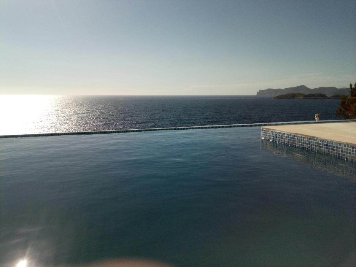 Exclusive Seafront Villa,Private Pool,Gym,Bbq El Toro  Kültér fotó